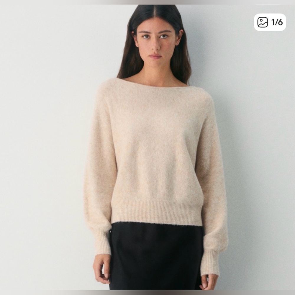 Aritzia Wilfred SoftSpoke Rhoda Sweater
